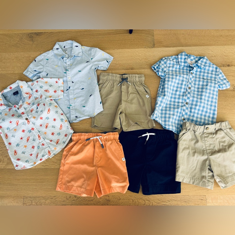 Boys 4T Shirts & Shorts